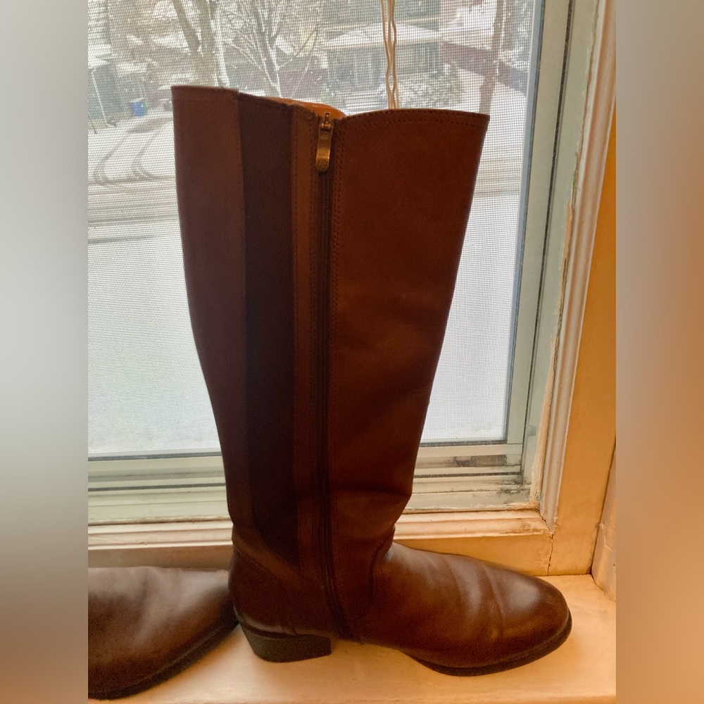 Bussola leather tall brown boots (Antwerpen) (EUR size 39; US 9). - Picture 12 of 12
